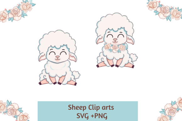 Download Sheep Clipart Set - Art Collection