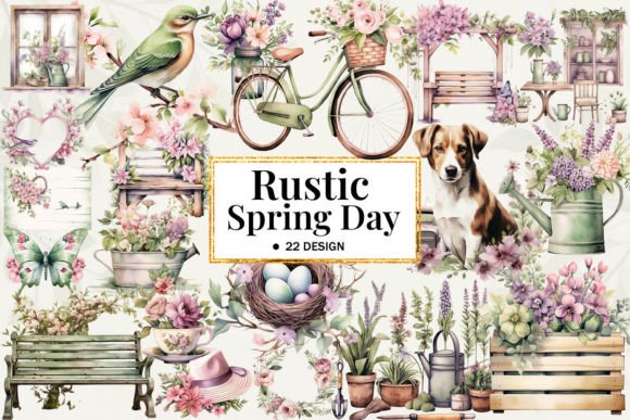 Download Rustic Spring Day Clipart Part 2 - Art Collection