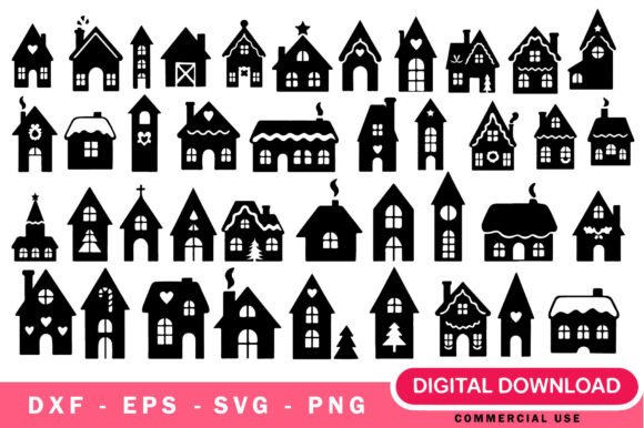 Download Houses Plotter Files Svg, House Clipart - Art Collection