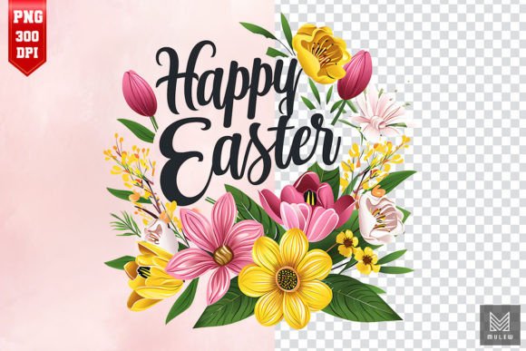 Download Happy Easter Sublimation Clipart Design - Art Collection