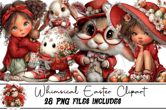 Download Whimsical Easter Clipart - Art Collection