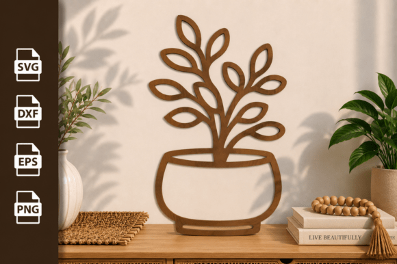 Download Plant Pot Tree Laser Cut Files Svg - Files svg Collection