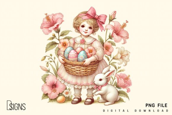 Download Vintage Easter Clipart Spring Flowers - Art Collection