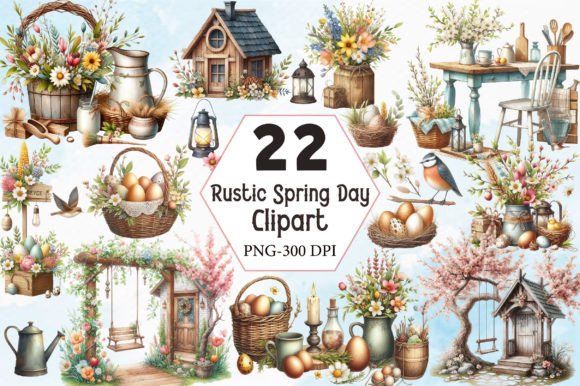 Download Rustic Spring Day Clipart - Art Collection