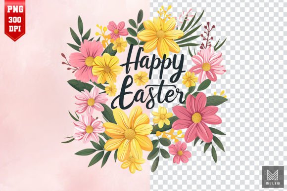 Download Happy Easter Sublimation Clipart Design - Art Collection