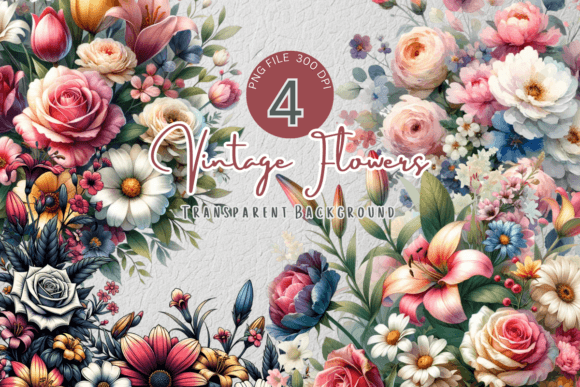 Download Watercolor Flowers, Floral Clipart - Art Collection
