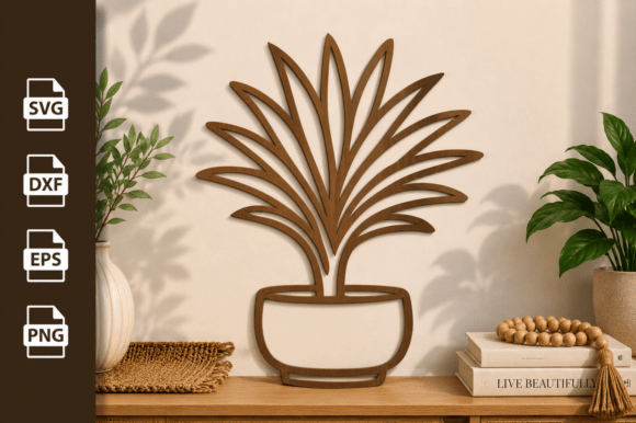 Download Potted Plant Tree Laser Cut Files Svg - Files svg Collection