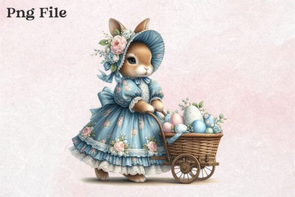 Download Vintage Easter Clipart PNG - Art Collection