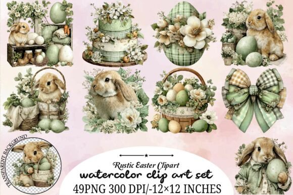 Download Rustic Easter Clipart - Art Collection