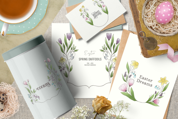 Download Vintage Easter Clipart Frames - Art Collection