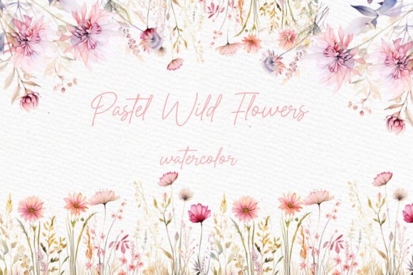 Download Wild Floral Clipart Watercolor Flowers - Art Collection
