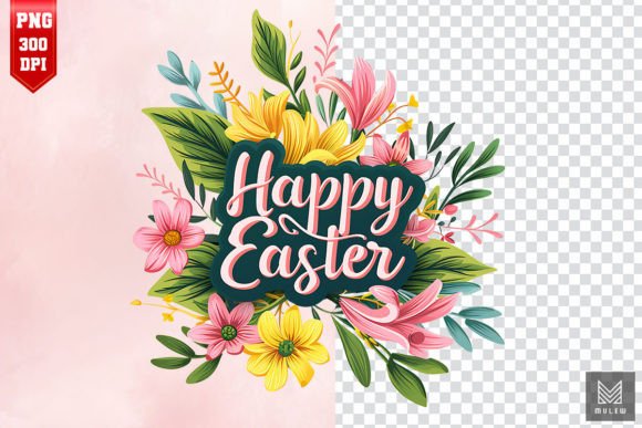 Download Happy Easter Sublimation Clipart Design - Art Collection