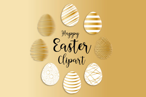 Download Gold Easter Egg Clipart, Easter - Art Collection