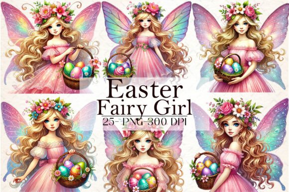 Download Fairy Easter Girl Clipart - Art Collection