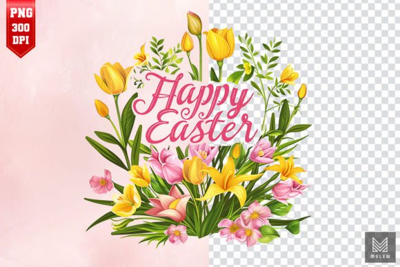 Download Happy Easter Sublimation Clipart Design - Art Collection
