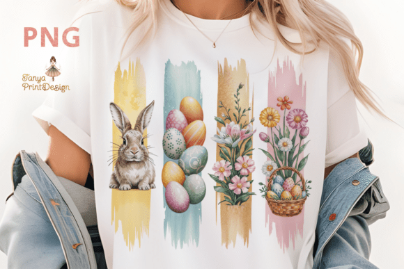 Download Pastel Brush Stroke Easter Clipart PNG - Art Collection