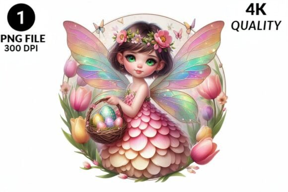 Download Fairy Easter Eggs PNG Clipart Cute - Art Collection