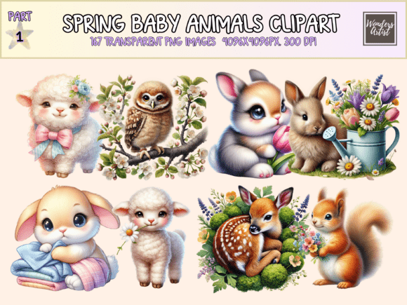 Download Spring Baby Animals Clipart - Art Collection