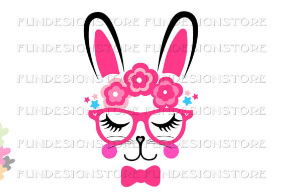 Download Cool Bunny Face Head Design,clipart,PNG - Art Collection