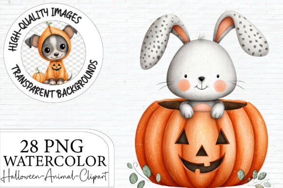 Download Halloween Cute Animal Clipart - Art Collection