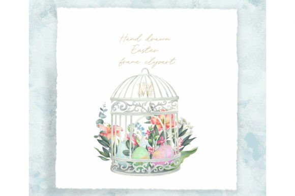 Download Vintage Easter Floral Clipart Set - Art Collection