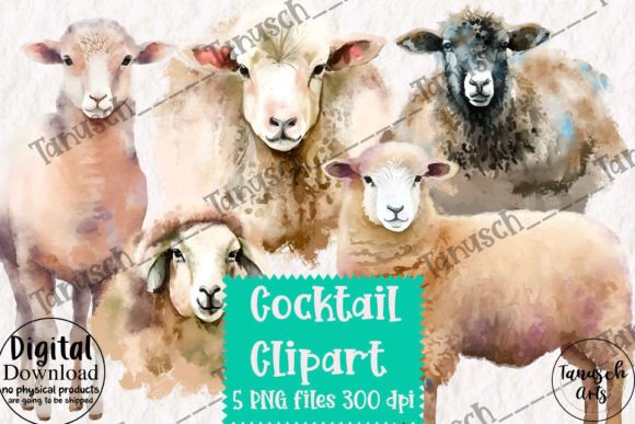 Download Watercolor Sheep Clipart Part 2 - Art Collection
