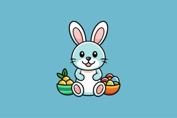 Download Easter Rabbit Nursery Clipart - Art Collection