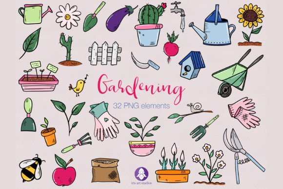 Download Gardening Clipart, 32 Transparent PNGs - Art Collection