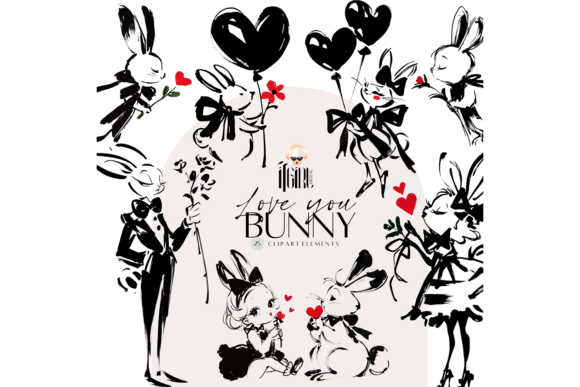 Download Hand Drawn Cute Bunny Clipart - Art Collection