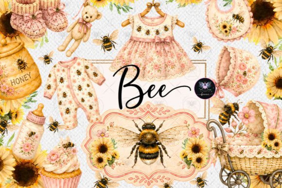 Download Bee Baby Girl Clipart - Art Collection