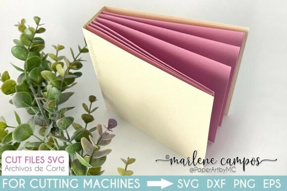 Download Mini Photo Album 5x5” Cutting Files SVG - Files svg Collection
