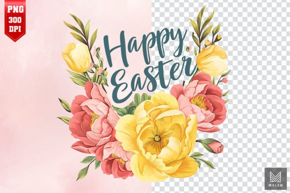 Download Happy Easter Sublimation Clipart Design - Art Collection