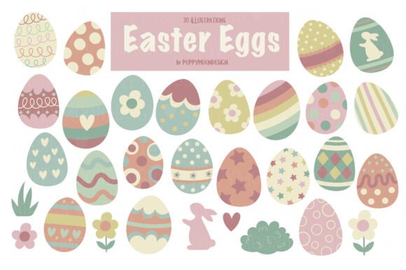 Download Easter Egg Clipart Set - Art Collection